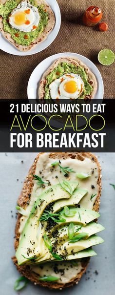 two delicious ways to eat avocado for breakfast