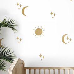 Boho Sun Moon Stars Stencil Set Dizzy Duck Designs