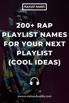 Rap Playlist Names Rap Playlist Names, Drop The Mic, Rap Playlist, Good Raps, Turn Up, Old School, Bass, Rap