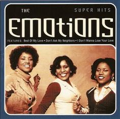 the emotionss album cover with two women smiling and one is holding her hand out