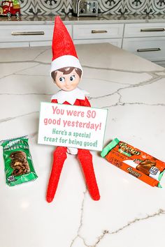 Easy Elf on the Shelf ideas are a life saver when the Elf on the Shelf arrives at your house. Free easy elf on the shelf printables included! Introducing A 2nd Elf On The Shelf, Elf On The Shelf Ideas Gifts, Target Elf On The Shelf Costumes, Funny Elf On The Shelf Pranks For Kids, Elf On The Shelf Notes To Kids, Easy Elf On The Shelf Ideas Kitchen, Easy Elf On The Shelf Ideas For Kids, How To Introduce Elf On The Shelf, Welcome Elf On The Shelf First Time