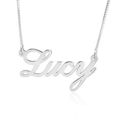 Classic Name Necklace Personalized Necklace Personalized Jewelry Girlfriend Gift Silver Name Necklace Rose Gold Name Jewelry Gift for Her Classic Names, Stylish Necklace, Name Jewelry, Custom Name Necklace, Jewellery Gift, Personalized Accessories, Custom Necklace, Personalized Necklace, Box Chain