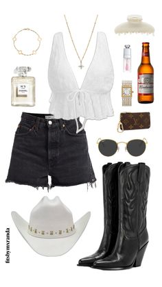 COUNTRY CONCERT OUTFIT INSPO #outfitinspo #fashion #countryaesthetic #countrygirl #coastalcowgirl #outfit #outfitinspiration #outfitideas Luke Bryan Concert Outfit, Stampede Outfit, Summer Country Concert Outfit, Country Concert Outfit Ideas, Tennessee Outfits, Concert Outfit Inspo, Concert Outfit Summer, Cowgirl Style Outfits