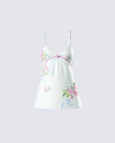 Be the babydoll of their dreams in this floral print cami top 💐 Made from plain weave woven fabric, this floral print cami top is complete with piping and adjustable straps for the perfect subtle, yet flowy look 💙 Cheap Blue Floral Print Camisole, Feminine Camisole With Built-in Bra For Vacation, Summer Camisole With Floral Embroidery And Spaghetti Straps, Spring Floral Embroidered Spaghetti Strap Tank Top, Floral Embroidered Camisole With Spaghetti Straps For Summer, Spring Floral Embroidery Spaghetti Strap Tank Top, White Floral Print Cami Tank Top, White Floral Print Camisole Tank Top, White Camisole With Floral Embroidery For Spring