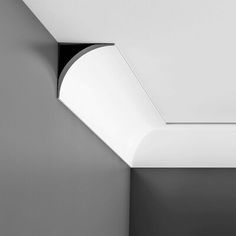 a black and white photo of a ceiling