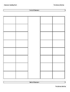 a blank sheet with squares and lines on it, in the shape of a rectangle