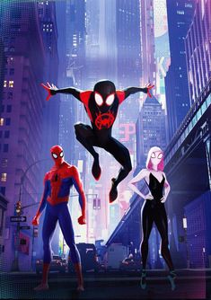 spider - man into the spider - verse is coming to an end in new york city