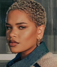 Alissa Ashley, Twa Styles, 2024 Hairstyles, Tapered Hair, Natural Hair Short Cuts, Short Hair Black