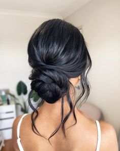 Prom Hairstyles 2022, Wedding Hair Up, Ball Hairstyles, Long Hair Updo, Low Bun