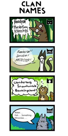 a comic strip with an image of two cats and one cat in the same language