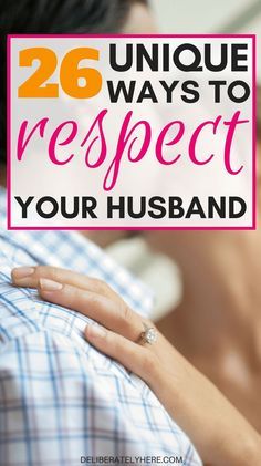 Respect Your Husband