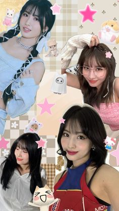 Momo Twice, Twice Jihyo, Hirai Momo, Fancy Hairstyles, Hello Kitty