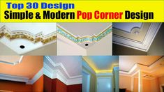 the top 30 design simple and modern pop corner design