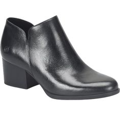 PRICES MAY VARY. Getting dressed with the Kenzy’s flattering silhouette is effortless with this refined low-profile bootie in your closet. BR0061703 Italian soft hand-finished leather High-traction lightweight flexible rubber outsole with leawood stacked wrapped heel Heel Height: 2 1/4 Inches, Shaft Height: 3 Inches Elegant Low Heel Booties With Stacked Heel, Elegant Booties With Stacked Low Heel, Classic Ankle-high Booties With Reinforced Heel, Medium Width Low Heel Booties For Work, Classic Medium Width Ankle Booties, Elegant Booties With Stacked Heel, Workwear Booties With Low Heel And Medium Width, Classic Ankle Booties For Formal Occasions, Workwear Almond Toe Booties With Stacked Heel