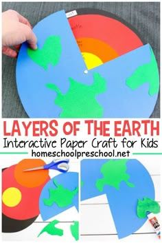 the layers of the earth craft for kids