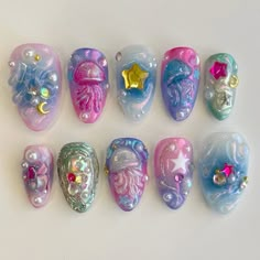 Cute Nail Designs, Dope Nails, Cute Acrylic Nails