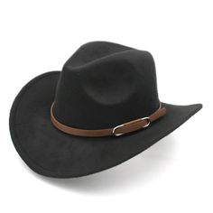 Colors: we have 9 colors to choose Material: wool blend Style: cowboy/western Feture: stiff wide brim , DIY hatband Size: Great fit for 56-58cm (22"-22.8" ) (7- 7 1/4), with an adjustable tape built in sweatband to help find the best fit. Brim width: 7 cm (2.75") Gender: women,men Packing list: 1 x hat  Perfect fashionable accessory that can be worn throughout all seasons and various special occasions   Note: All items are guaranteed brand new. For quality control purposes, we checked all the it Fitted Western Felt Hat For Winter, Western Fitted Felt Hat For Winter, Western Style Fitted Felt Hat For Winter, Winter Western Fitted Felt Hat, Western Style Hats For Outdoor Fall, Fitted Felt Hat For Rodeo In Winter, Fitted Western Felt Hat For Outdoor, Western Style Fitted Felt Hat For Outdoor, Western Style Fedora For Winter Outdoor