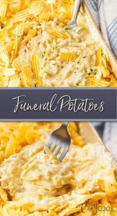 funeral potatoes topped with ruffled potato chips Christmas Pot Luck Dishes, Pot Luck Sides, Best Pot Luck Dishes, Easy Pot Luck Dishes, Pot Luck Food, Pot Luck Ideas, Pot Luck Recipes, Pot Luck Dishes, Pot Luck Dishes Easy