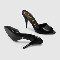 Sandals Gucci, Gucci Heels, Shoes Heels Classy, Shoe Inspiration, Block Heel Sandals, Elegant Shoes, Pretty Shoes