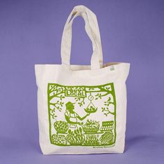 Our eco-friendly tote bags are perfect for taking to the farmers market, beach, and anywhere else! Made with recycled canvas, the bag features a long handle for carrying ease, large capacity, and pocket for your keys, wallet, or cell phone. Support our social enterprise when you shop with Kei & Molly! Flour Sack Dish Towels, Bee Print, Buy Local, Recycled Canvas, Colorful Gifts, Market Tote, Silk Screen Printing, Reusable Bags, Printed Bags