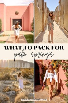 what to pack for palm springs