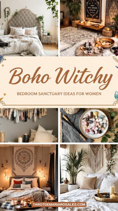 Diu witchy decor, bedroom sanctuary ideas, boho witchy bedroom, witchy bedroom, mystical decor, spiritual room, modern mystic, bedroom sanctuary, sanctuary bedroom Mystic Bedroom, Bedroom Witchy, Bedroom Sanctuary Ideas, Boho Witchy Bedroom, Goth Interior Design, Witchy Bedroom Ideas, Goth Interior, Rental Bedroom, Dark Academia Bedroom