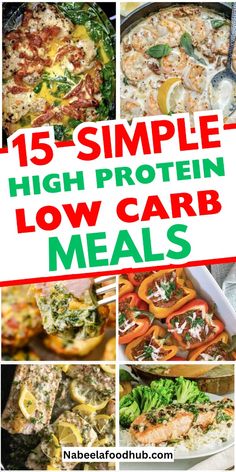 15 simple high protein low carb meals that are delicious and easy to make in minutes