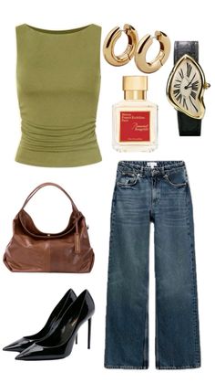 #essentials #Clothing #Clothes #clothesforwomen #fashion #fashionista #fashionable #fashioninspiration #fashionideas #trendy #trending #simple #casual #Classy #Womenswear#outfits #outfitoftheday #outfitstyle #outfitpost #outfitideastorwomen #outfitidea Sade Aesthetic, Aesthetic Essentials, Ahs Style, Essentials Clothing, Shoes Outfit Fashion, Effortlessly Chic Outfits, Going Out Outfits