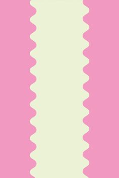 a pink and white background with wavy lines