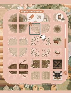 an image of a game screen with different items on it