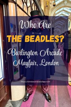 Discover the fascinating history of the Burlington Arcade Beadles, the world’s oldest private police force dressed in Regency-style uniforms. Learn about their unique role, quirky rules, and how they’ve preserved this historic arcade for over 200 years. Burlington Arcade Beadles | London shopping history | Luxury shopping in London | Historic Burlington Arcade | Iconic London attractions | Unique things to do in London | Regency London style | Hidden gems in London | Private police force history