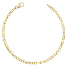 Our 14K Dainty Cuban Link Chain Bracelet is a must have staple for your layer refresh! Delicate, timeless and above all so on trend. Made from 2.3mm 14K gold links and assembled perfectly with a lobster lock closure. Wear it solo or pair it with a diamond solitaire bracelet or better yet a diamond tennis bracelet for a quick refresh on your wrist game. 


Link Size: 2.6mm x 3.2mm
Solid 14K Gold
Lobster Clasp Lock
Lifetime Guarantee
Made in Los Angeles Solitaire Bracelet, Small Bracelets, Link Chain Bracelet, Wrist Game, Diamond Tennis Bracelet, Tennis Bracelet Diamond, Cuban Link Chain, Cuban Link, Personalized Necklace