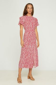 New Arrivals – Rue Stiic Spring Printed Maxi Skirt, Spring Patterned Printed Skirt, Spring Printed Red Skirt, Casual Red Dresses With Elastic Waistband, Casual Red Dress With Elastic Waistband, Red Summer Dress With Relaxed Fit, Casual Floral Print Patterned Skirt, Printed Flowy Dresses, First Order