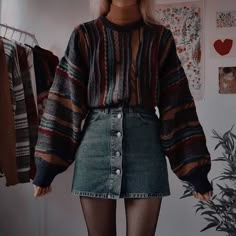 Spooky Season Aesthetic Outfits, Sabrina Spellman Outfit, Fall Outfit Ideas For Women, Female Oc, Cozy Autumn, Outfit Ideas For Women, Swaggy Outfits