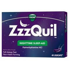 Everyone deserves a good night's sleep. When you're having trouble getting the rest you need, but don't want to take prescription sleeping pills, try Zzzquil LiquiCaps. This non-habit-forming sleep-aid helps you get some shut-eye, so you can wake up feeling refreshed and ready to take on your day. Sleep well tonight and order online today or find it in the Sleep Aids section in your favorite Target store. Size: 48ct. Sleep Aids For Adults, Fall Asleep Fast, Uses For Vicks, How To Stop Snoring, How To Sleep Faster, Valerian Root, Sleep Aid, Habit Forming, Fall Asleep Faster