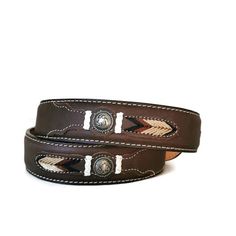 Western Leather Belt for HimA fashionable belt that screams “cowboy” all over! Use the cowboy Leather Belt for Him to secure your trouser or just use it to accessorize your style.•WITH A REMOVABLE BUCKLE DESIGN so that you can conveniently change buckles with your favorite one, this belt comes with screws. •LOOK LIKE A TRUE-BLUE COWBOY WITH ITS WESTERN DESIGN that will definitely level up your whole rodeo look.•HANDCRAFTED AND MADE WITH  GENUINE LEATHER so that all you get is a belt handmade wit Adjustable Brown Belt Buckles For Rodeo, Western Brown Adjustable Belt Buckles, Brown Embroidered Belt Buckles For Western-themed Events, Adjustable Southwestern Brown Belt Buckle, Southwestern Style Brown Concho Belt, Embroidered Brown Belt Buckle For Rodeo, Artisan Brown Belt With Concho, Western Brown Embroidered Belt, Adjustable Western Brown Belts And Suspenders