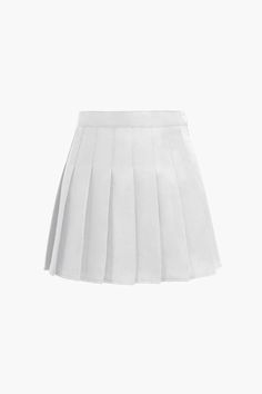 Measured in size SMeasurement Stats: Waist:26.0"Fabric composition: Polyester100%Sheer  Stretch: Not Sheer, No StretchColour may vary due to lighting on images.Item runs true to the size chart and is cut to suit our size chart. Please refer to our size chart for the best fit. Mini Tennis Skirt, Mini Skirt White, Chic Skirt, Skirt Y2k, Chic Skirts, Skirt White, Skirts Online, Hats For Sale, List Style