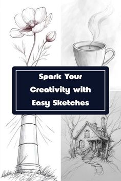 Are you looking for quick sketching ideas to boost your creativity? Check out these simple and fun sketch prompts designed for beginners. Whether you’re doodling on the go or practicing at home, these easy drawing techniques can help you build your skills and get inspired! This list of ideas is perfect for anyone who wants to explore the joy of sketching. So grab your pencil and paper, and get ready to ignite your creativity with things you can draw anywhere, anytime! Drawing Tutorials For Beginners Pencil, Pencil Art Drawings With Shading, Simple Sketching For Beginners, Sketching For Beginners Easy, Pen N Ink Drawings, Drawings Of Random Things, Drawing Beginners Sketches, Beginner Things To Draw