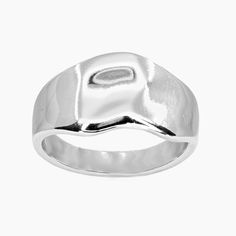 Grace Blooms Rings 6 Gianna Ring (Silver) Chunky Ring, Chunky Rings, Elevate Your Look, Ring Silver, Everyday Style, Charm Earrings, Rhodium Plated, Anklets, Everyday Fashion