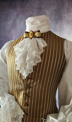 Victorian Era Male Clothing, 1700 Mens Fashion, Interesting Clothes Design, 1800s Style Men, 1700s Male Fashion, Men Steampunk Fashion, Fancy Outfits Male, Rococo Fashion Men, Victorian Aesthetic Men