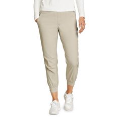 Whether you're hitting the trails or running errands, you'll love these women's rainier joggers from Eddie Bauer.Finding the perfect fit and size for women's clothing requires basic measurements of your chest, waist, hips and inseam. Use this guide to learn more about sizing and everything Kohl's has to offer in women's fashion. Whether you're hitting the trails or running errands, you'll love these women's rainier joggers from Eddie Bauer.Finding the perfect fit and size for women's clothing re Hiking Pants Women, Eddie Bauer Women, Hiking Women, Trending Today, Eddie Bauer, 100 Years, Jogger Pants, Top Styles, Fashion Branding