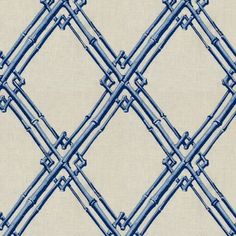 a blue and white wallpaper with metal pipes on it