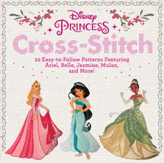 the disney princess cross stitch book