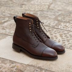 Shell Cordovan Shoes, Cordovan Shoes, Men's Shoes Accessories, Exclusive Shoes, Shoes Outlet, Handmade Shoes, Casual Boots, Work Boots, Dress With Boots