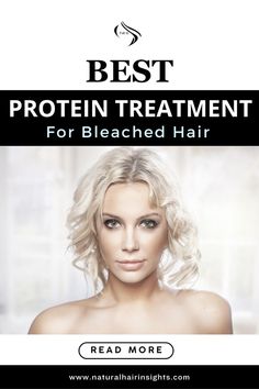 Discover the best protein treatments to repair and strengthen bleached hair in our latest blog post. Say goodbye to damage and hello to healthy locks! #HairCare #ProteinTreatment #BleachedHair #haircareblog Best Protein, Bleached Hair, For Hair, Natural Hair, Hair Hair, Blog Post, Natural Hair Styles, Short Hair Styles