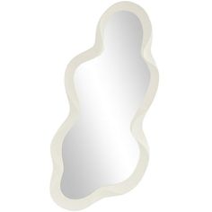 DecMode 18" x 39" White Wavy Wall Mirror with Dimensional Frame is a unique addition to your stylish home. White entryway mirror is perfect for adding a modern touch to any living room, bedroom, or bathroom. This item ships in 1 carton. Can be hung vertically using the d-rings; nails and screws not included. Suitable for indoor use only. This item ships fully assembled in one piece. This is a single white colored entryway mirror. Modern style. Size: 18" x 1.1" x 39.2"h. Colored Entryway, Wavy Wall, White Entryway, Entryway Mirror, Nails And Screws, Mirror Shop, Home White, Home Decor Mirrors, Stylish Home