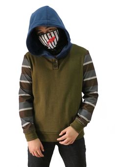 PRICES MAY VARY. 100%Cotton Pullover/Rib Cuff Including:One Hoodie+One Mask Handmade Hoodies Casual Fleece Hoodie For Cosplay, Cosplay Hooded Fleece Sweatshirt, Hooded Fleece Sweatshirt For Cosplay, Casual Halloween Cosplay Hoodie, Casual Hoodie For Fall Cosplay, Casual Fall Hoodie For Cosplay, Casual Cosplay Hoodie With Adjustable Hood, Winter Cosplay Hoodie With Adjustable Hood, Fall Casual Sweatshirt For Cosplay