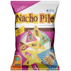 a bag of nacho pies sitting on top of a table