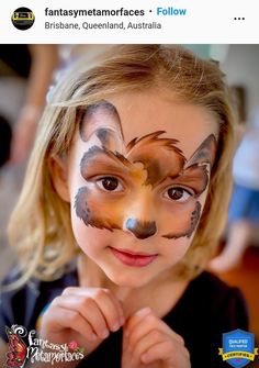 Simple Dog Face Paint, Dog Face Paint, Puppy Face Paint, Dog Face Paints, Dog Makeup, Mask Face Paint