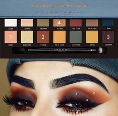 Subculture Palette Looks Step By Step, Anastasia Subculture Looks, Subculture Palette Looks, Anastasia Subculture, Diy Makeup Palette, Anastasia Makeup, Subculture Palette, Makeup Tutorial Eyeshadow